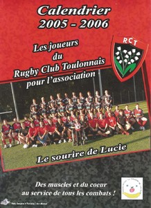 1er CALENDRIER avec les joueurs du RCT